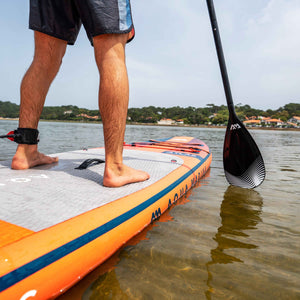 Aqua Marina Atlas 12' Advanced All-Around Inflatable Paddle Board - Carbon Hybrid Paddle, Pump & Leash Included