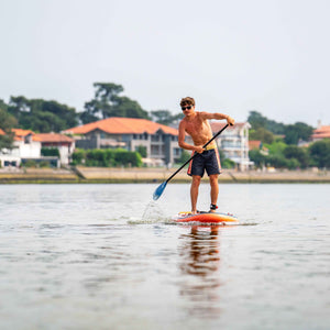 Aqua Marina Atlas 12' Advanced All-Around Inflatable Paddle Board - Carbon Hybrid Paddle, Pump & Leash Included