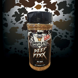 Motley Que Beef Fixx rub