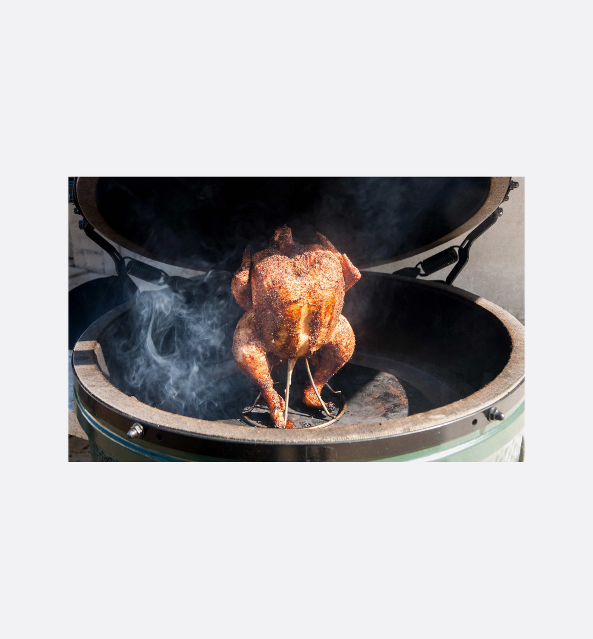 Big Green Egg Vertical Chicken Roaster Stainless Steel