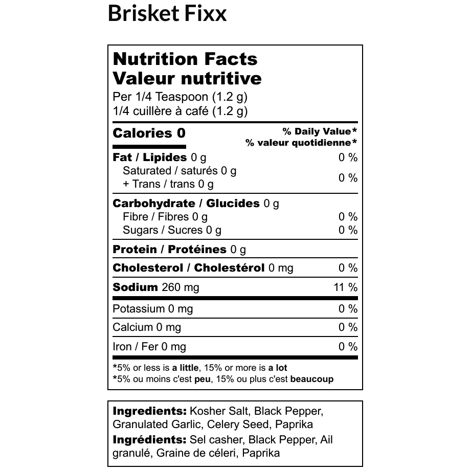 Brisket Fixx Rub