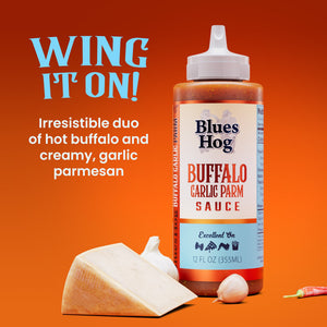 Blues Hog Buffalo Garlic Parm Sauce description