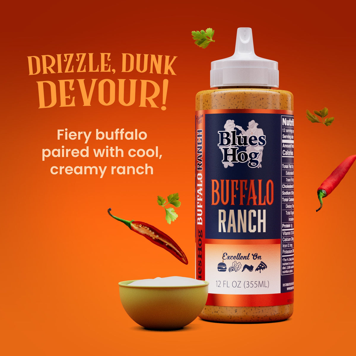 Blues Hog Buffalo Ranch Sauce description