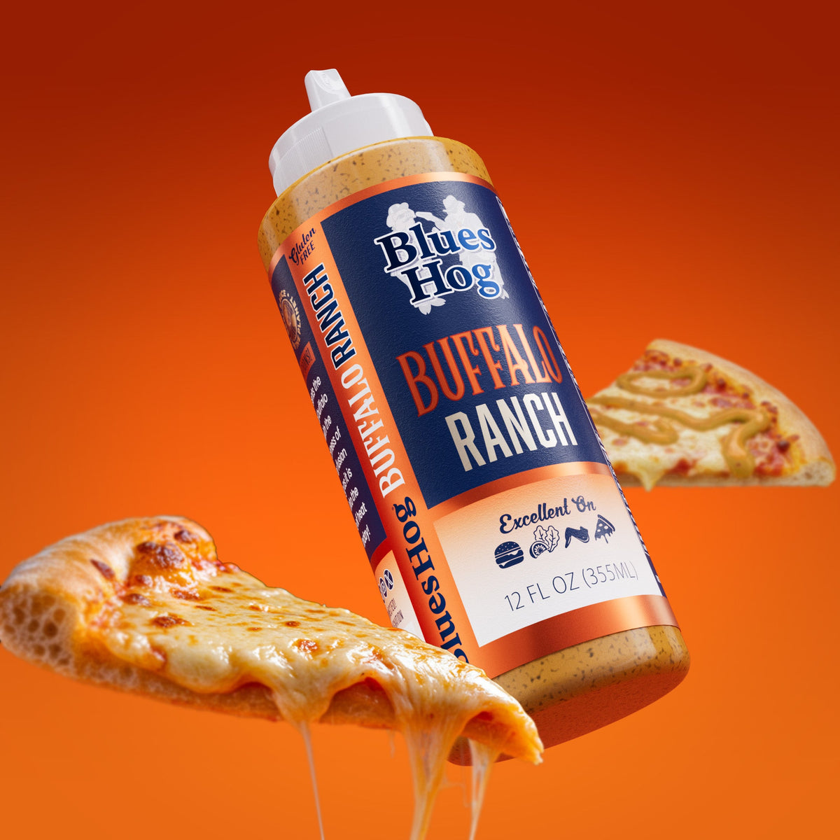 Blues Hog Buffalo Ranch Sauce on food