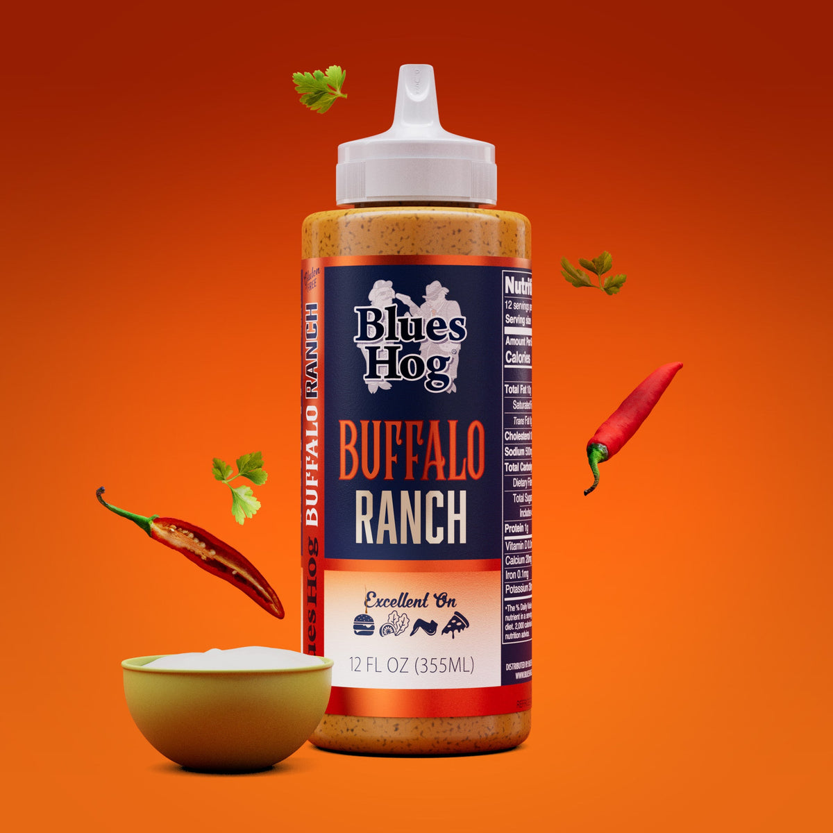 Blues Hog Buffalo Ranch Sauce bottle
