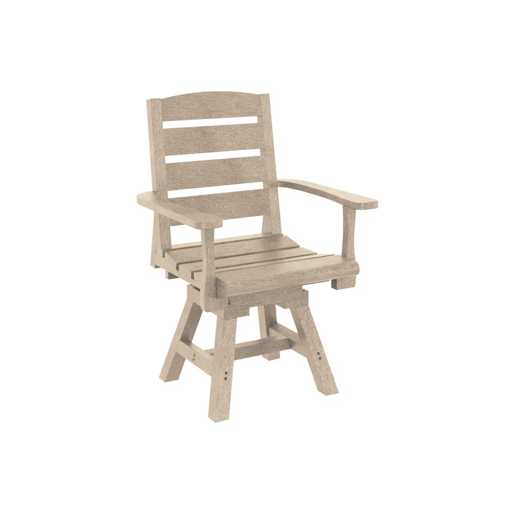Napa Swivel Dining Arm Chair