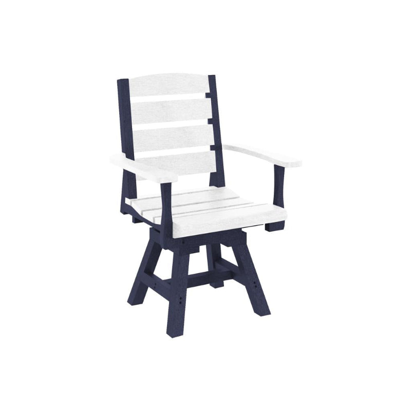 Napa Swivel Dining Arm Chair