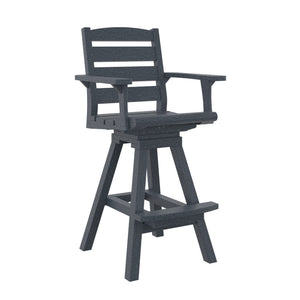 C312 Napa Swivel Pub Arm Chair