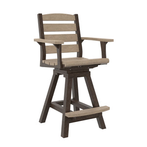 C312C Napa Swivel Counter Arm Chair
