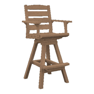 C312 Napa Swivel Pub Arm Chair