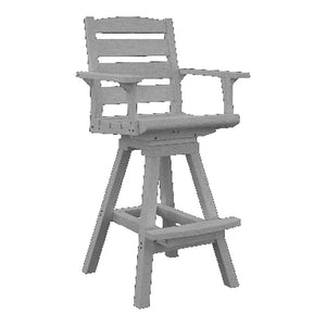 C312 Napa Swivel Pub Arm Chair