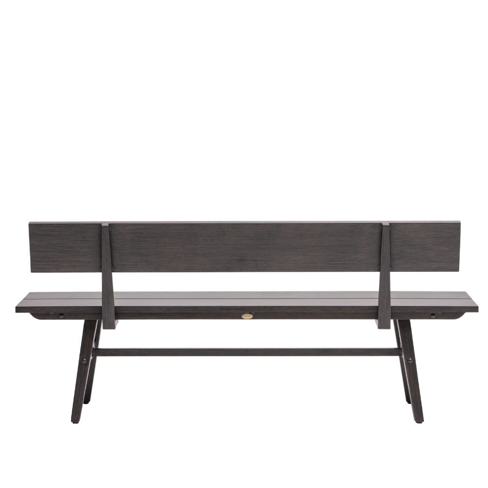 Ratana Canbria Bench with Back