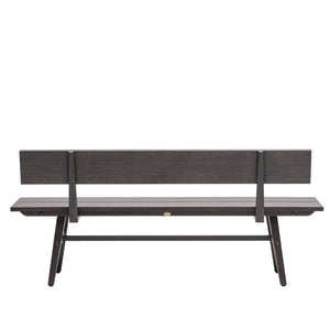 Ratana Canbria Bench with Back