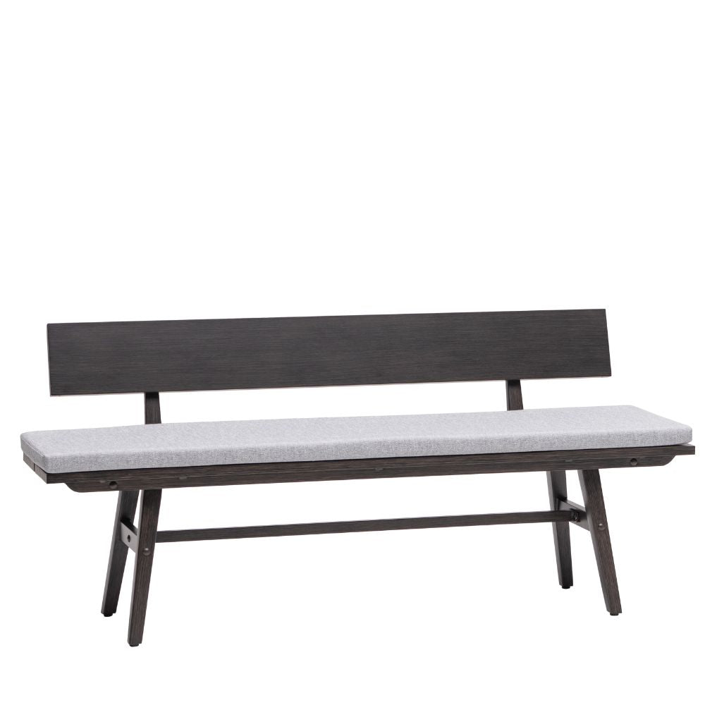 Ratana Canbria Bench with Back