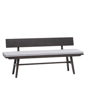 Ratana Canbria Bench with Back