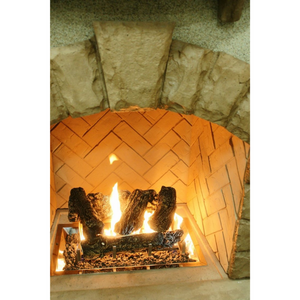 Outdoor Greatroom Outdoor Ceramic Fiber Log Set