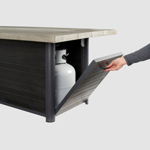 Cedar Ridge Linear Gas Fire Table