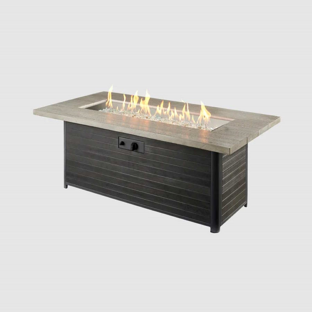Cedar Ridge Linear Gas Fire Table