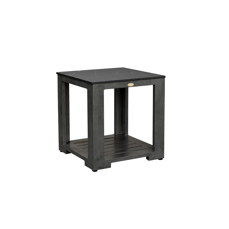 Cubo Sintered Stone End Table
