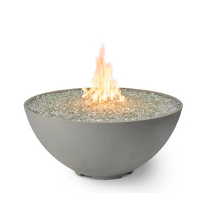 Outdoor Greatroom Cove Edge Round Gas Fire Pit Bowl 42