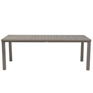 Canbria 84" x 44" Rectangle Dining Table w/Umbrella Hole