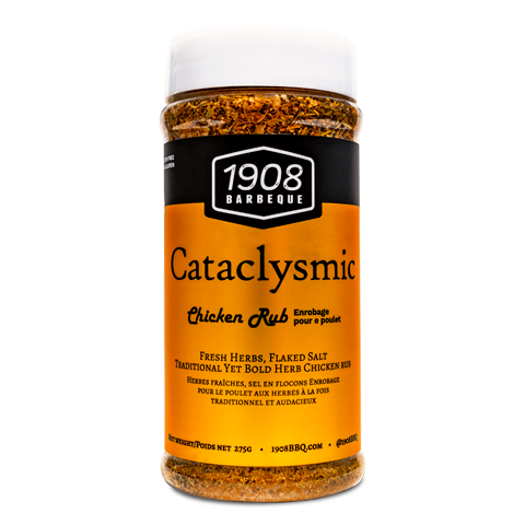 1908 BBQ Cataclysmic Chicken Rub 275g