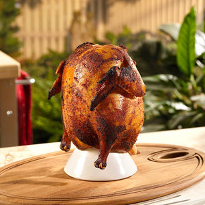 Big Green Egg Sittin' Turkey Ceramic Roaster