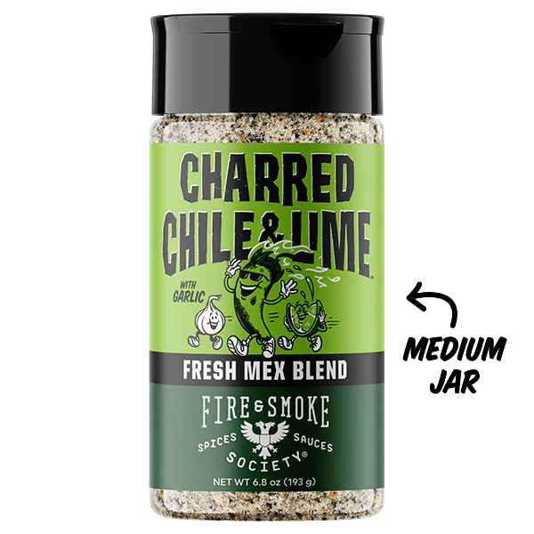 Fire & Smoke Charred Chile & Lime Rub 193g