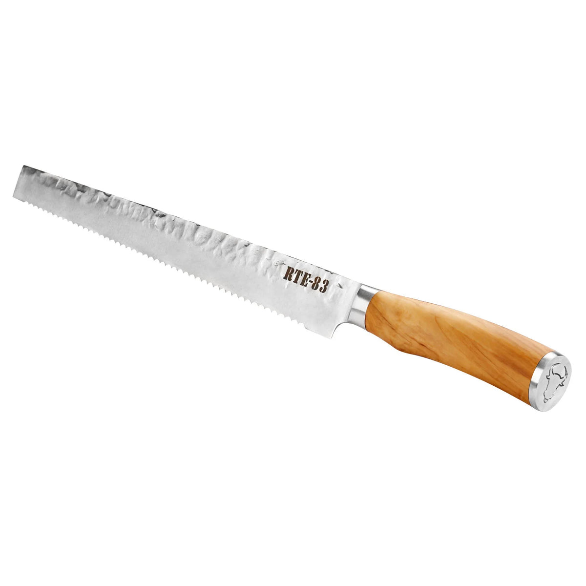 Route 83 Classic Bread Knife 12" Olive Handle