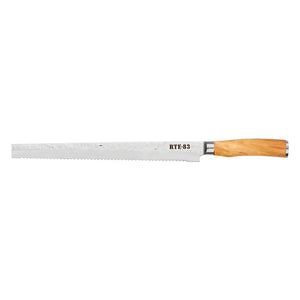 Route 83 Classic Bread Knife 12" Olive Handle