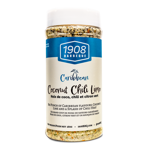 1908 BBQ Coconut Chili Lime Rub 275g