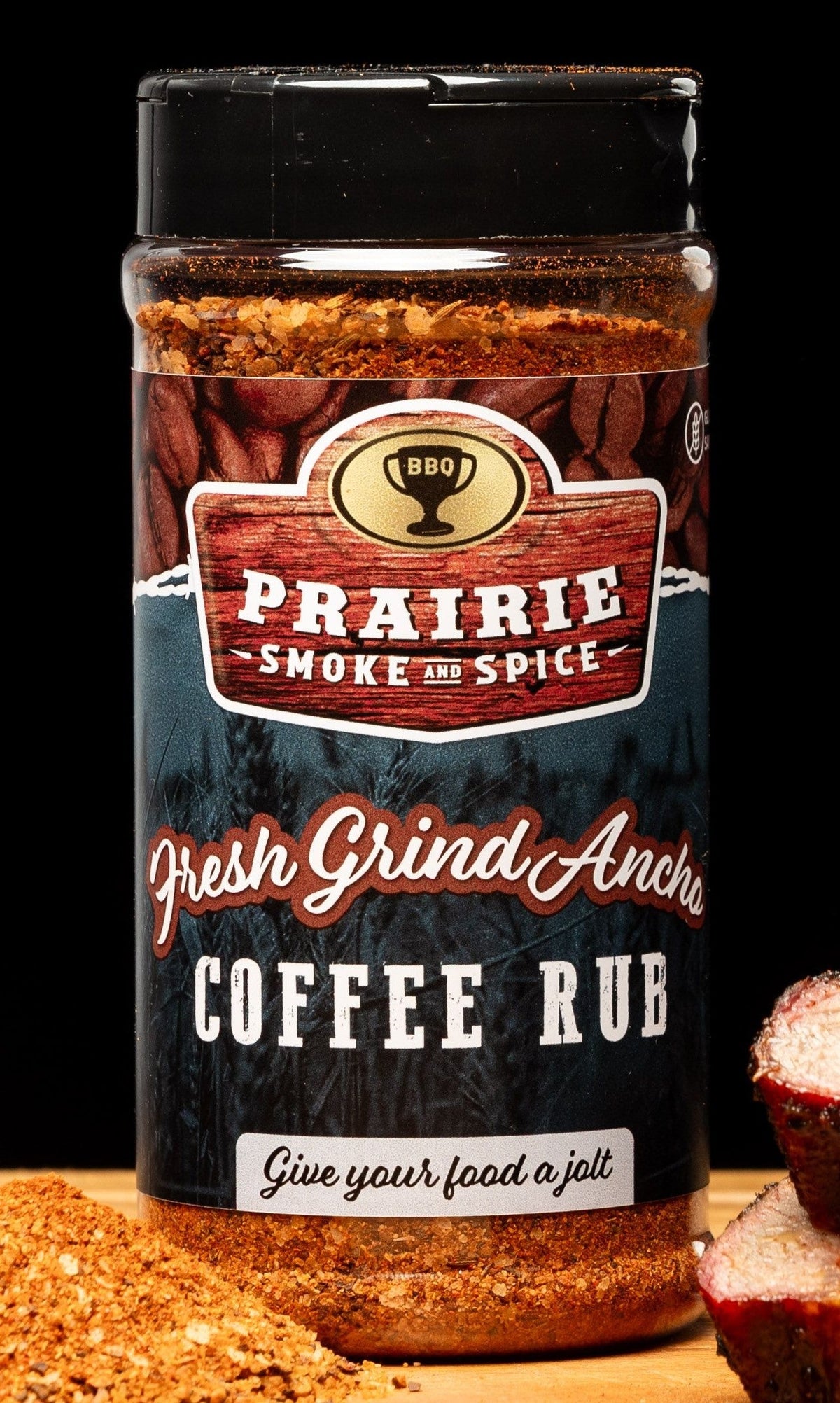Prairie Smoke & Spice Fresh Grind Ancho Coffee Rub 13oz