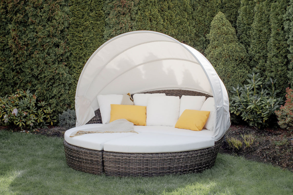 Ratana Coral Gables All Weather Day Bed w/Canopy