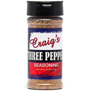 Texas Pepper Jelly TPJ Craig's Three Pepper Seasoning