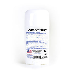 Crisbee Stik Cast Iron Seasoning