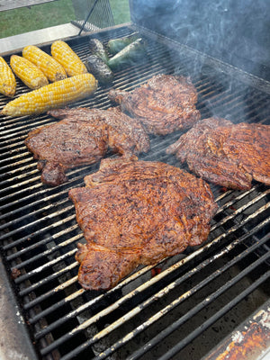 Hardcore Carnivore Tex Mex Seasoning on the grill