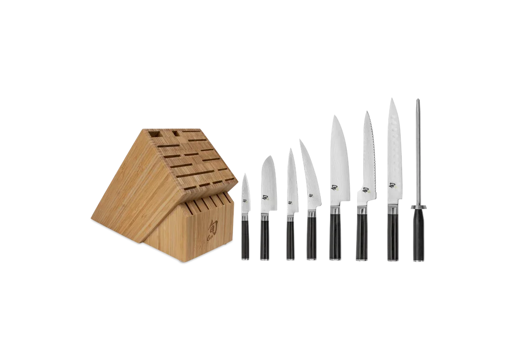 Shun Classic 9-Piece Chef's Choice Block Set
