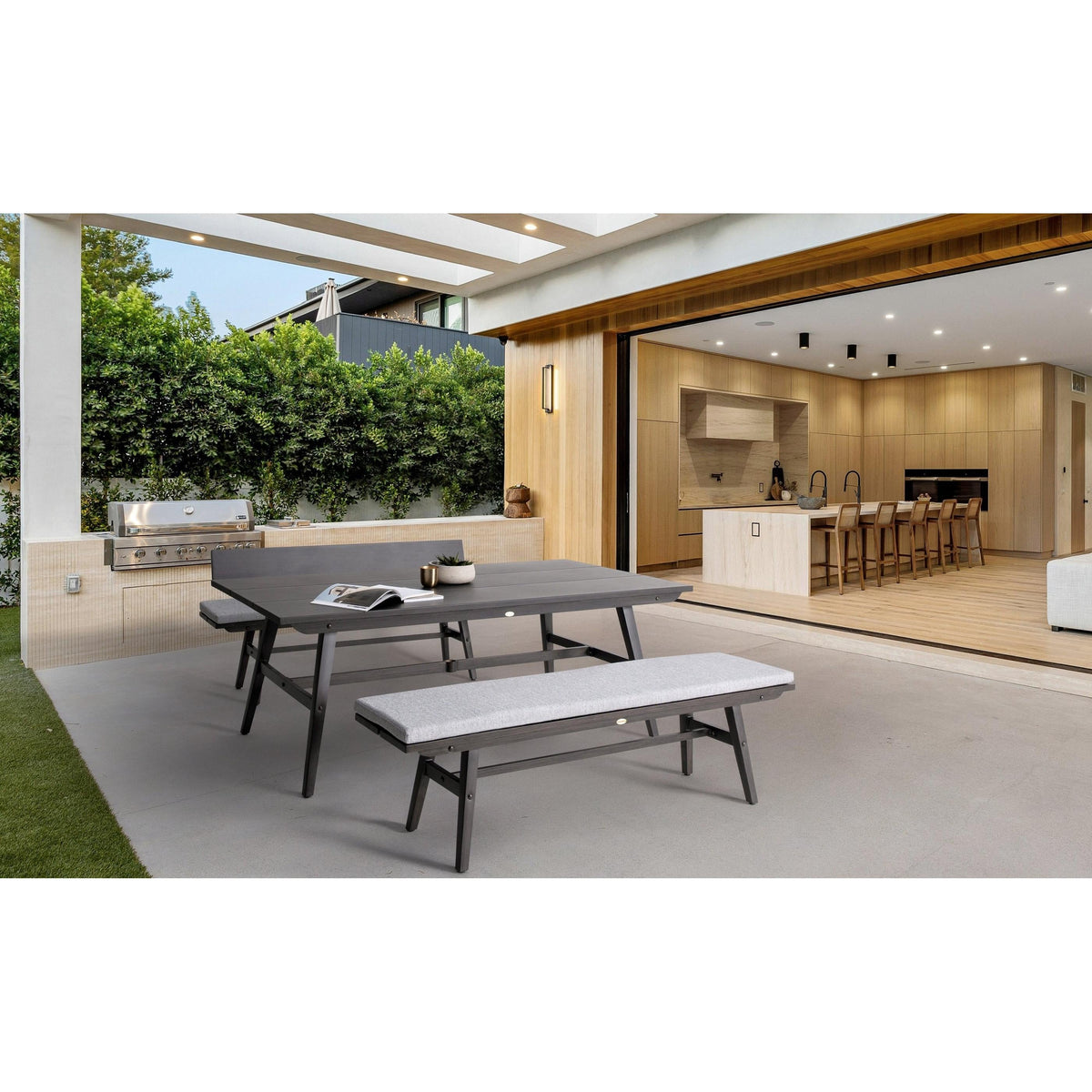 Ratana Canbria 82 x 44 Bench Table w/UH