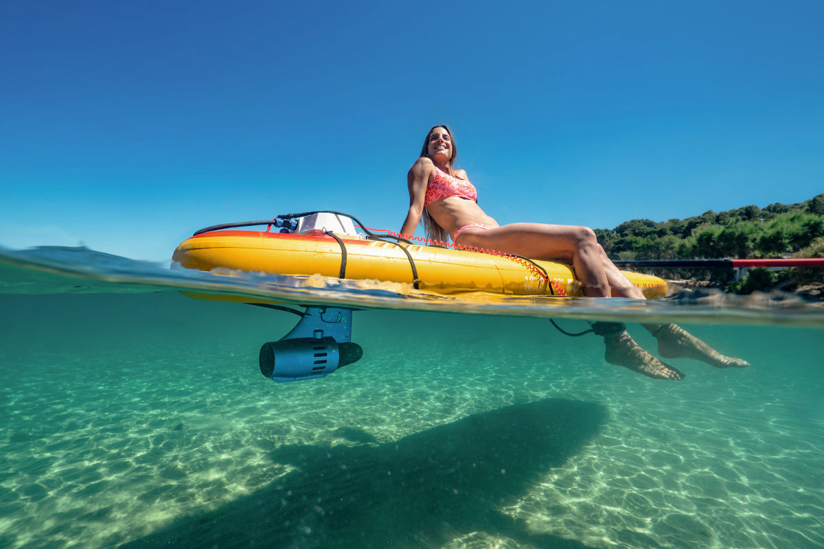 Aqua Marina Fusion 10'10" All-Around Inflatable Paddle Board - Paddle, Pump & Leash Included