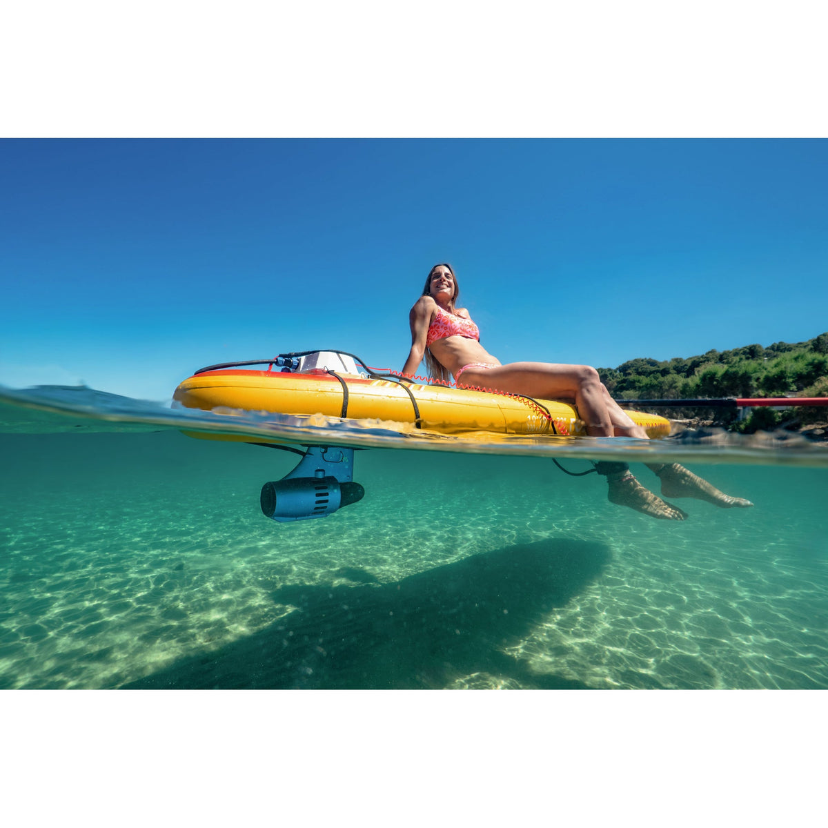 Aqua Marina Fusion 10'10" All-Around Inflatable Paddle Board - Paddle, Pump & Leash Included