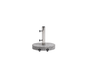 Ratana Granite Umbrella Stand w/Handle & Wheels