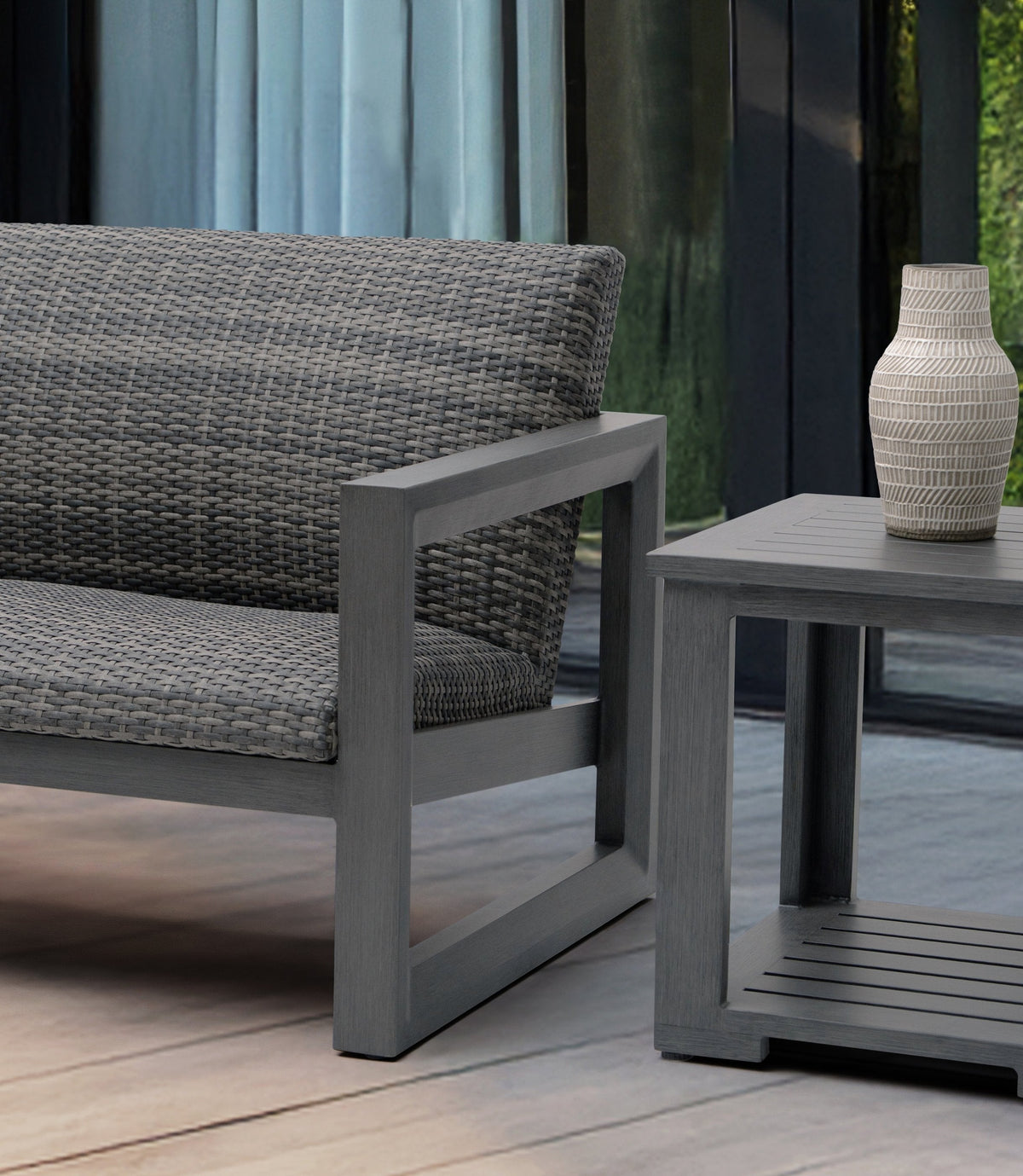 Ratana Cubo End Table