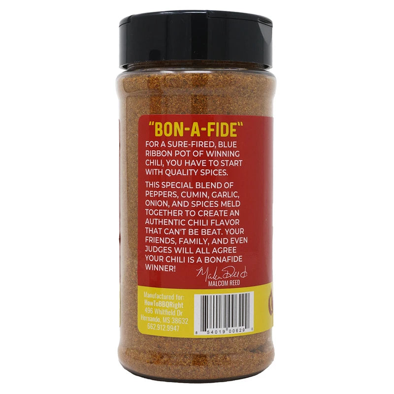 Malcom's Bonafide Chili Seasoning