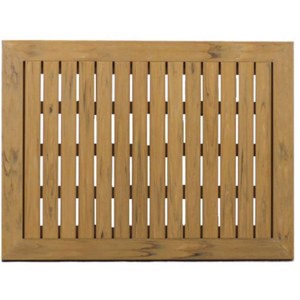 24″ x 32" Rect Teak Everrawood Table Top W/UH