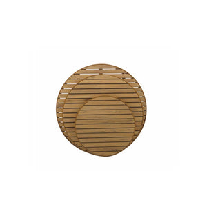 32″ Rd Teak Everrawood Table Top W/UH