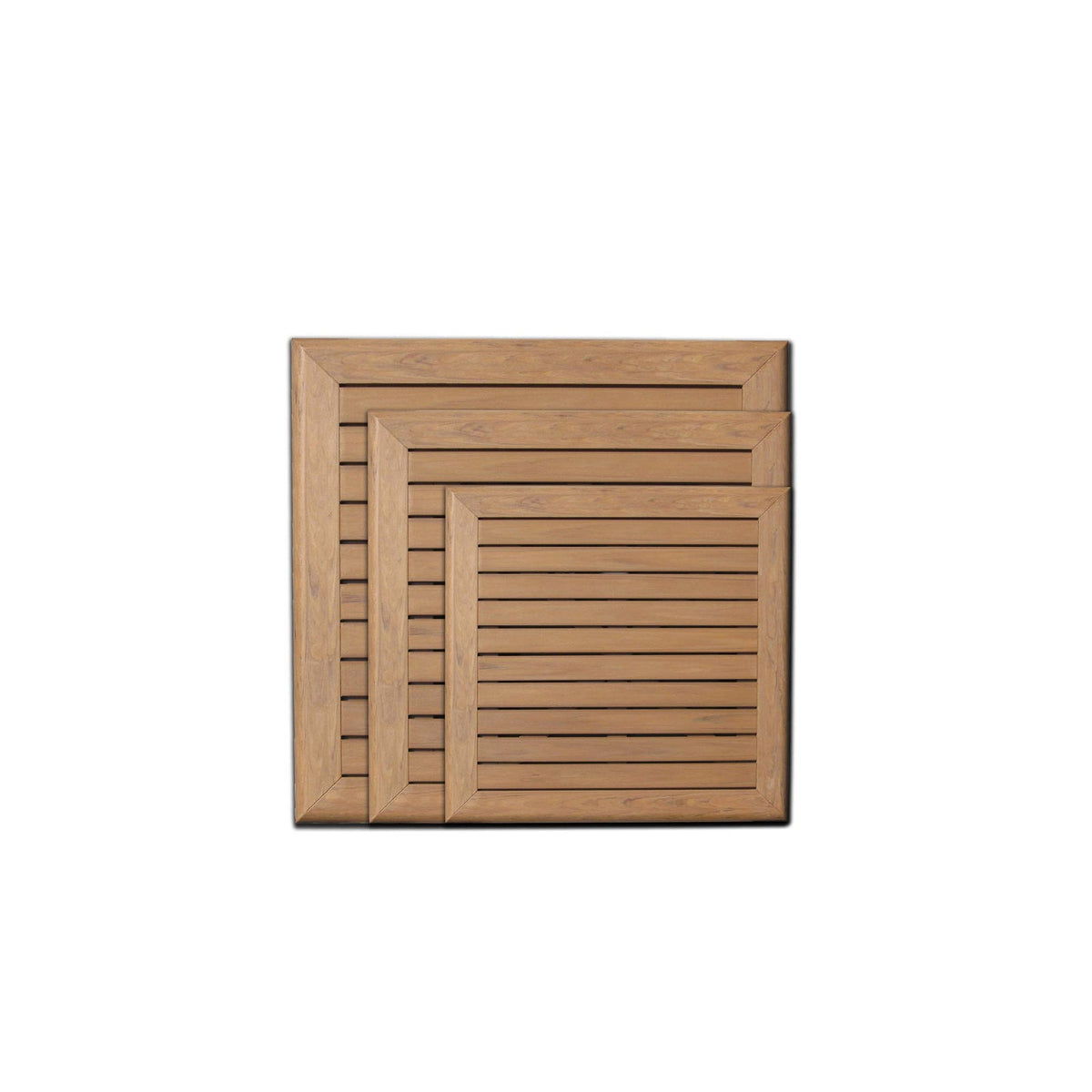 24″ x 24" Sq Teak Everrawood Table Top W/UH