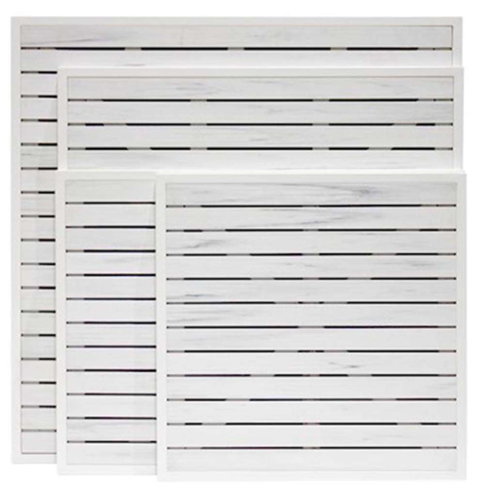 24″ x 24" Sq Everrawood Table Top w/Aluminum Frame W/UH