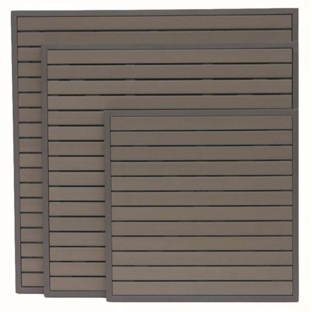 24″ x 24" Sq Everrawood Table Top w/Aluminum Frame W/UH