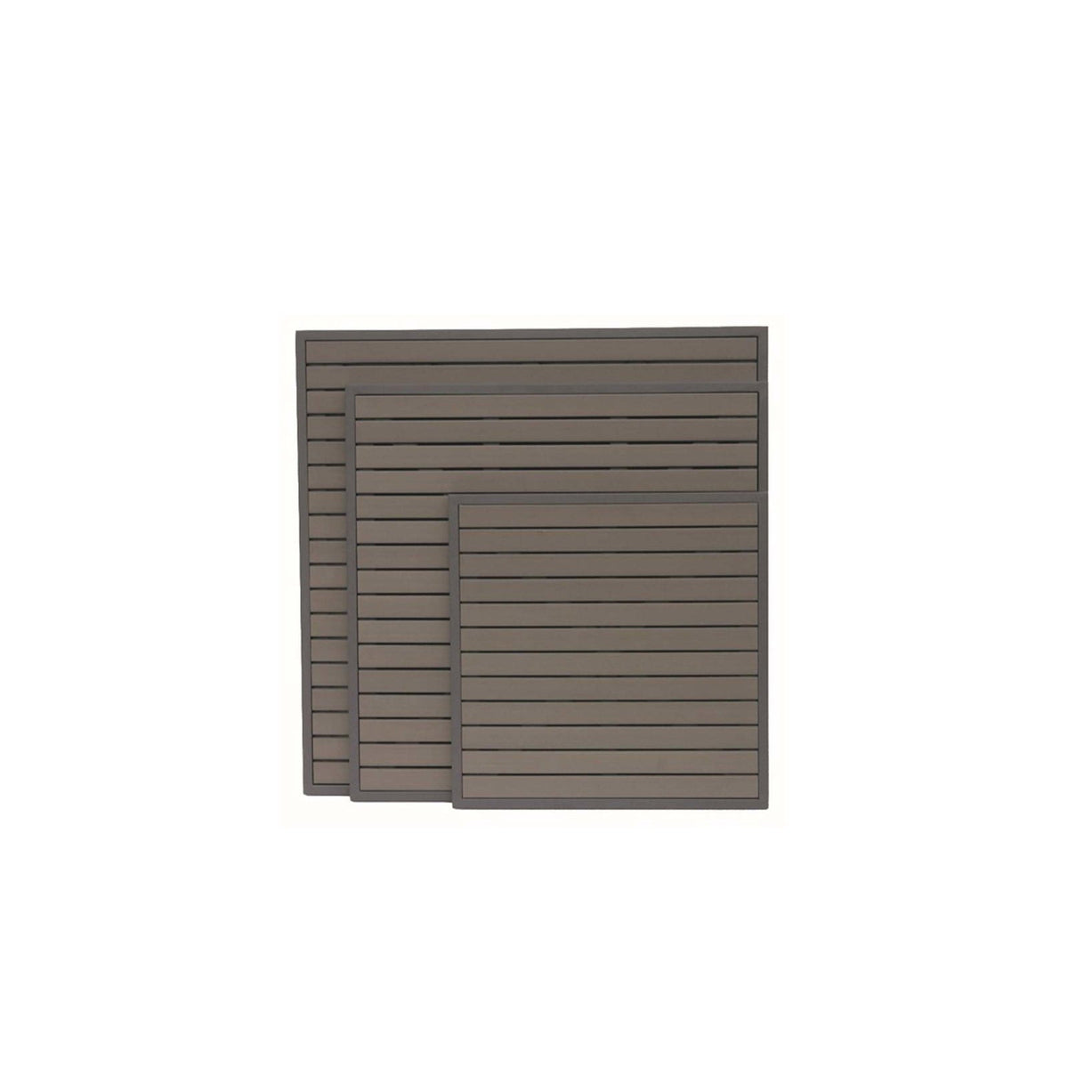 36″ x 36" Sq Teak Everrawood Table Top W/UH