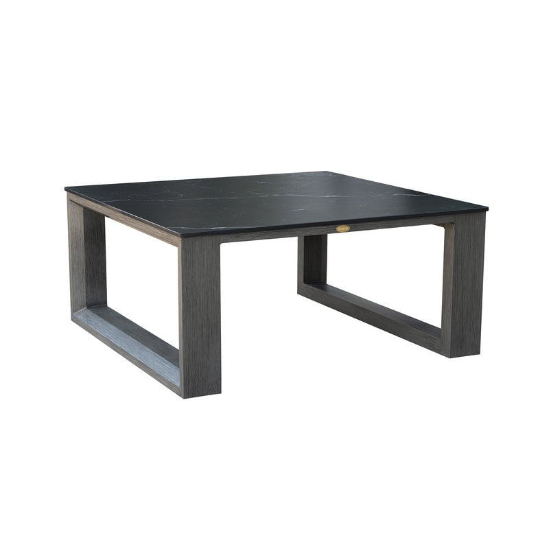 Element 5.0 40" Square Sintered Stone Coffee Table